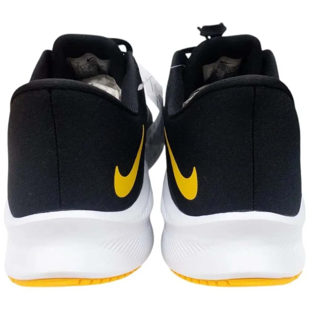 Nike Quest 3 Men's 9  Sneakers Running Shoe Black University Gold White